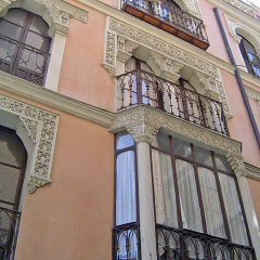 Plan "Toledo a Plena Luz", fachada Neomudéjar